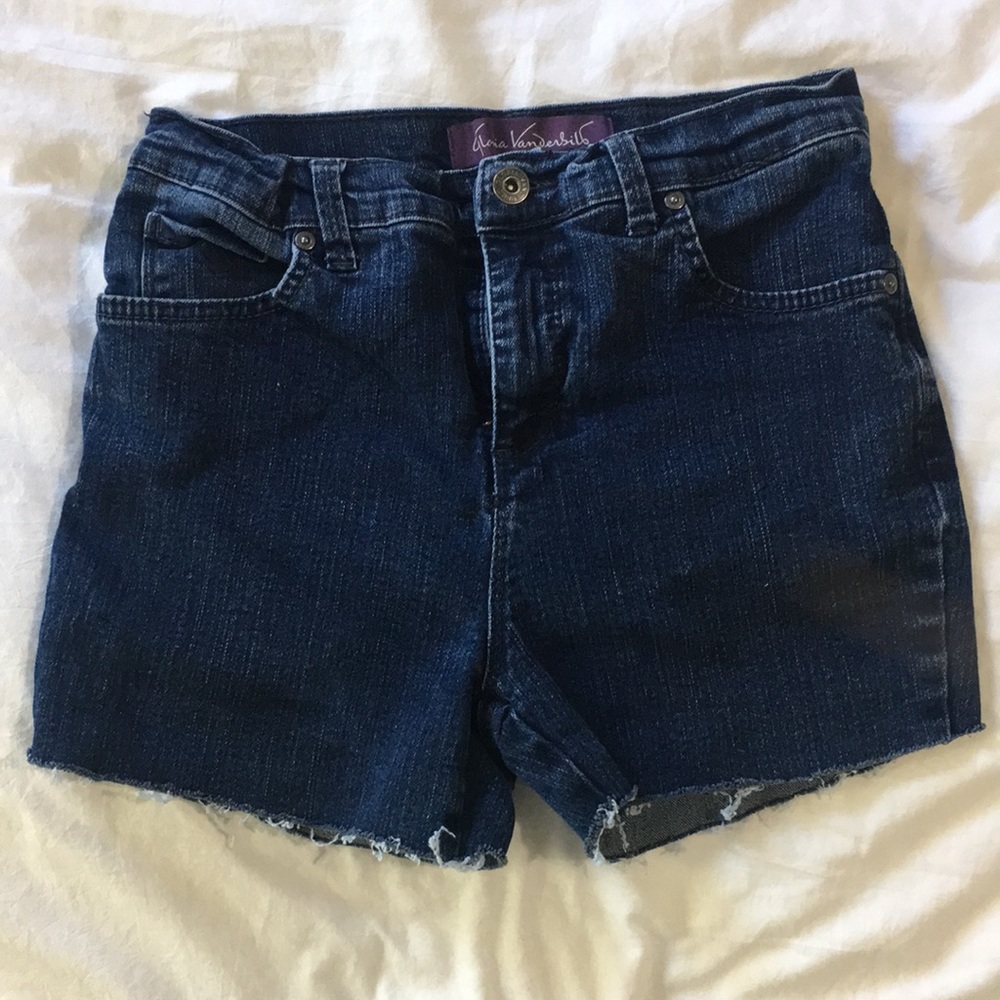 Cute High Waisted Cut-Off Jean Shorts